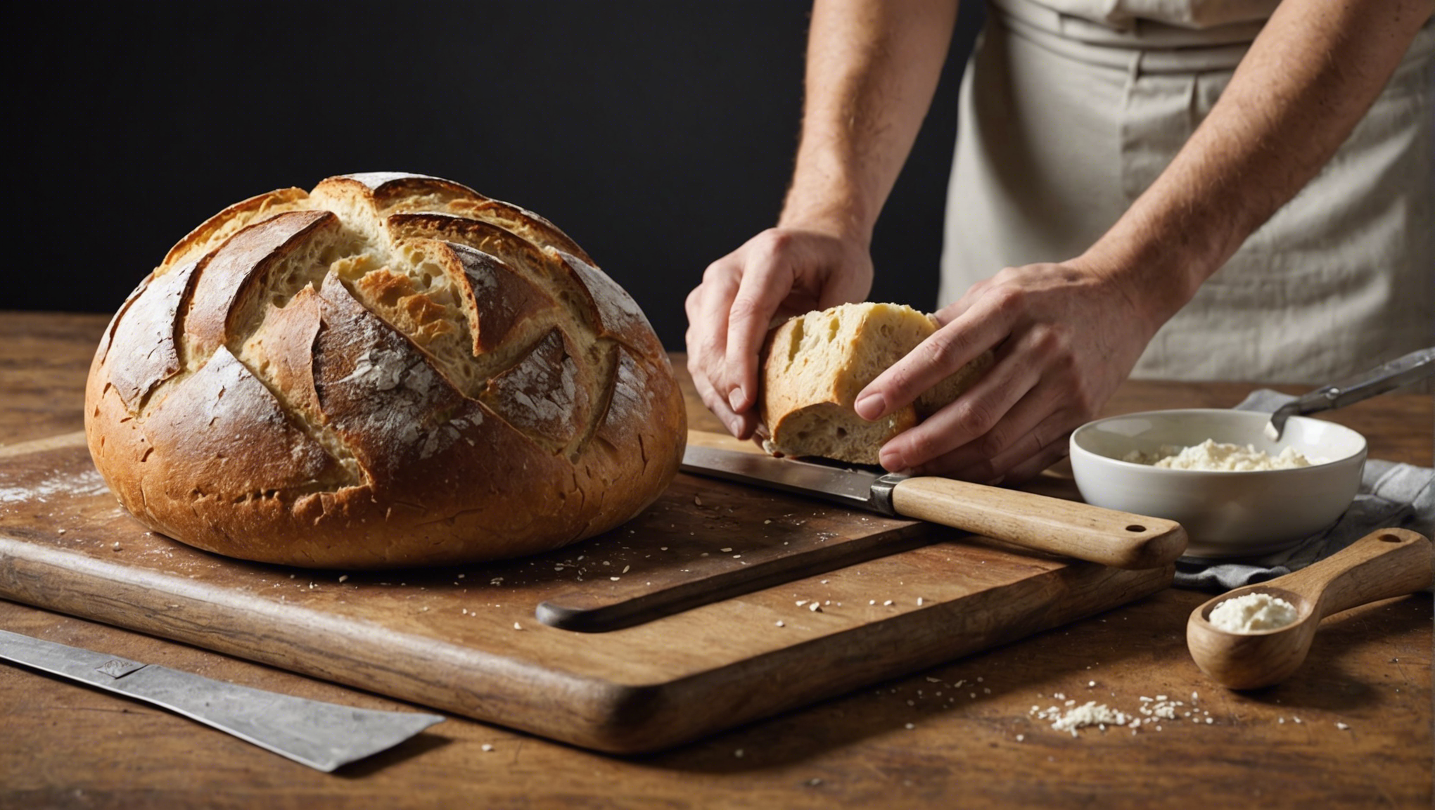découvrez comment réaliser facilement un délicieux pain sans pétrissage grâce à cette recette simple et rapide. un moyen idéal d'obtenir un pain maison moelleux et savoureux sans avoir à pétrir la pâte.