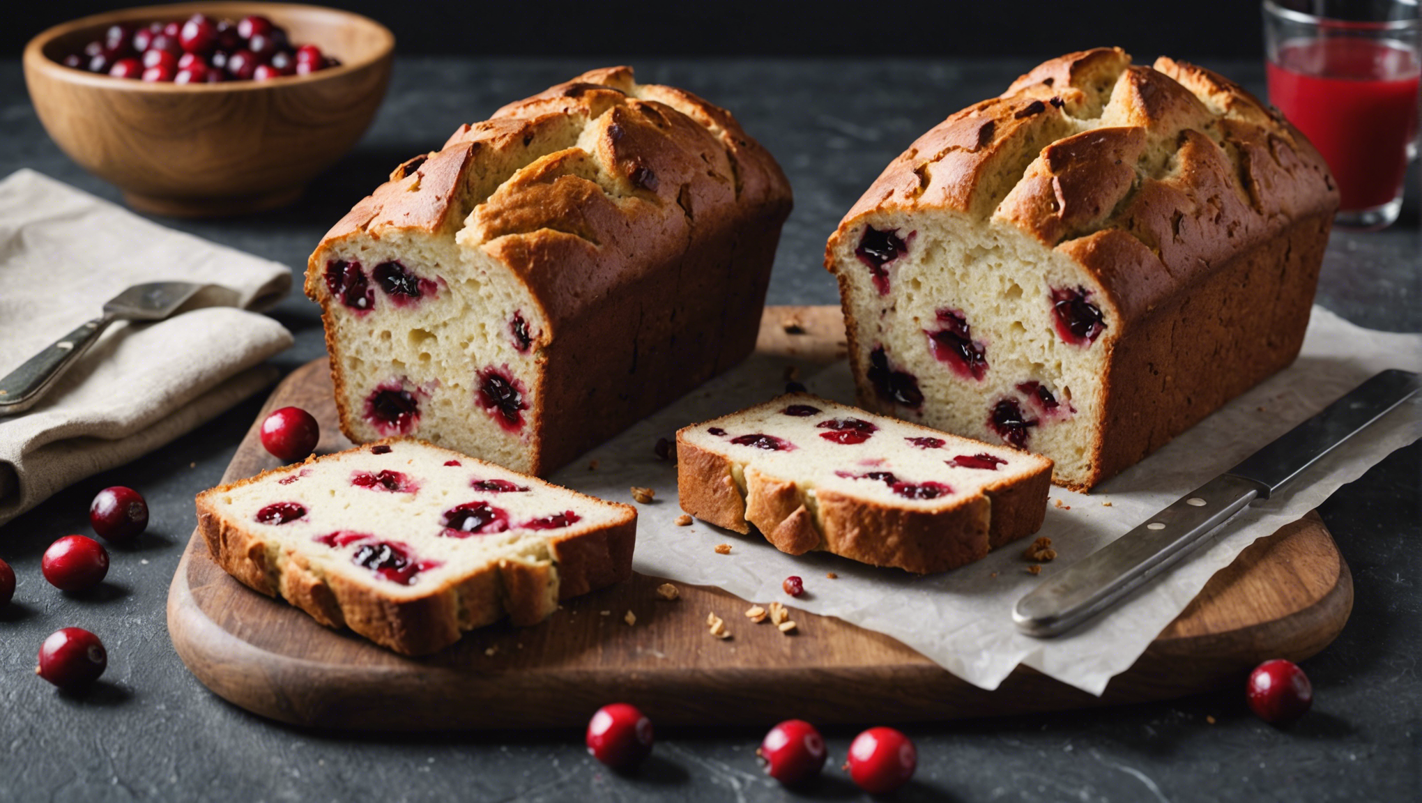 découvrez comment préparer un délicieux pain aux canneberges avec notre recette facile et savoureuse. régalez-vous avec ce délicieux mélange de canneberges sucrées et de pâte moelleuse, parfait pour toutes les occasions.